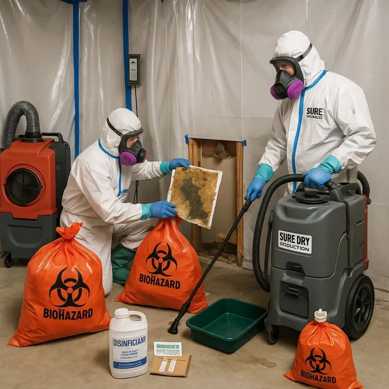 Contaminated Water Handling Protocols process in Broad Ripple, IN