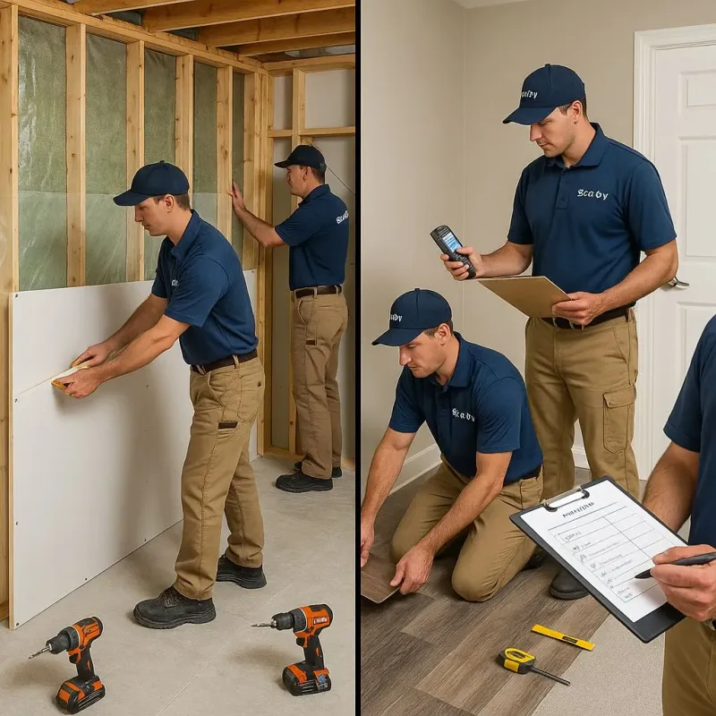 Repairs and Reconstruction process in Broad Ripple, IN